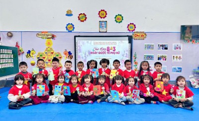 TRƯỜNG MẦM NON VÕ NGUYÊN GIÁP TỔ CHỨC MỘT SỐ HOẠT ĐỘNG TRẢI NGHIỆM CHÀO MỪNG NGÀY QUỐC TẾ PHỤ NỮ 8-3