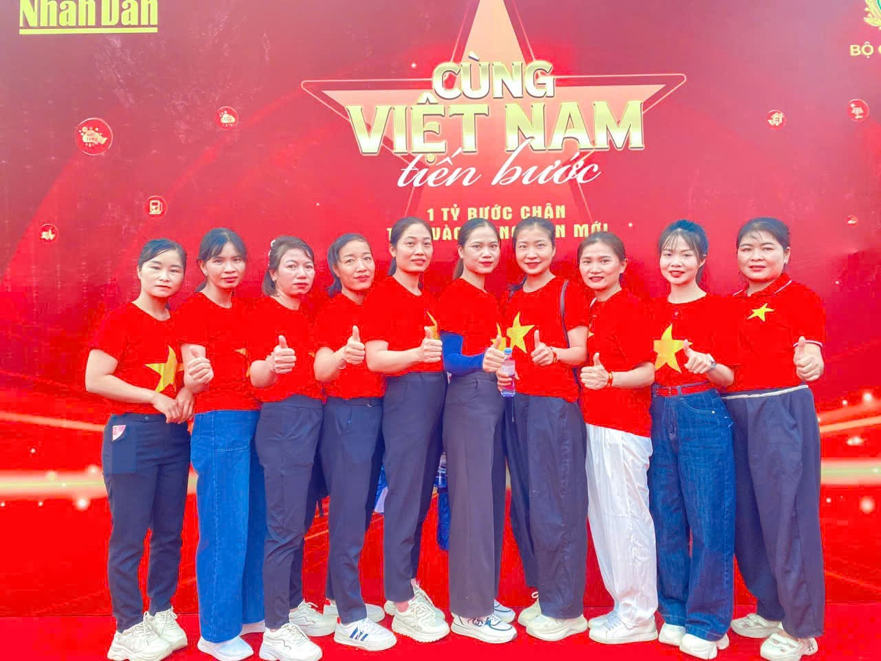 TRƯỜNG MẦM NON VÕ NGUYÊN GIÁP XÃ MƯỜNG PHĂNG ĐỒNG HÀNH CÙNG CHƯƠNG TRÌNH “ CÙNG VIỆT NAM TIẾN BƯỚC”.