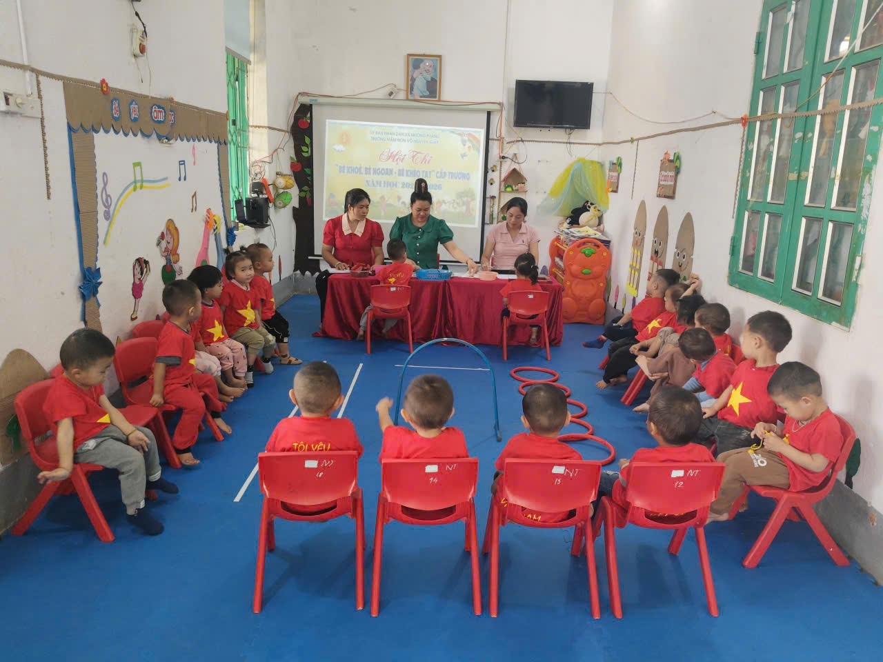 BÉ KHỎE BÉ NGOAN - BÉ KHÉO TAY, NGÀY HỘI THI CỦA NHỮNG MẦM NON TƯƠNG LAI