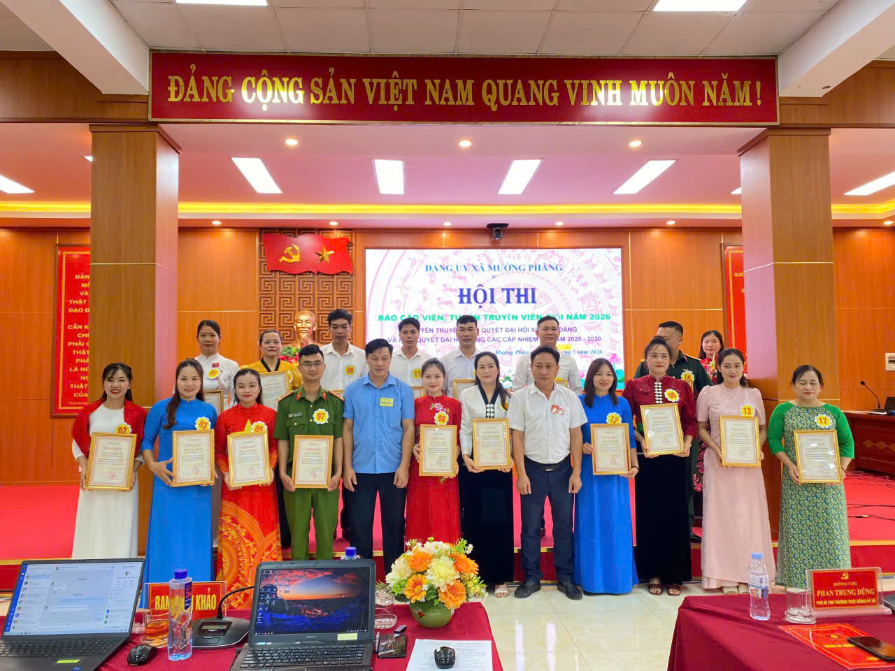 TRƯỜNG MẦM NON VÕ NGUYÊN GIÁP THAM GIA HỘI THI BÁO CÁO VIÊN, TUYÊN TRUYỀN VIÊN GIỎI VÀ XUẤT SẮC ĐẠT GIẢI NHẤT